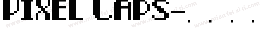 Pixel Caps字体转换